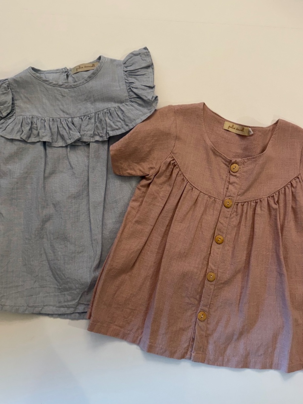 Set of 2 Julie Dausell Girls Blouses size 110, 4T